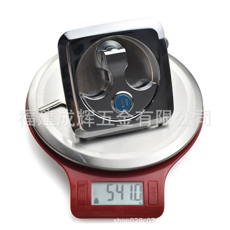 Factory straight hair zinc alloy folding handle panel lock industrial lever panel lock mechanical equipment panel lock