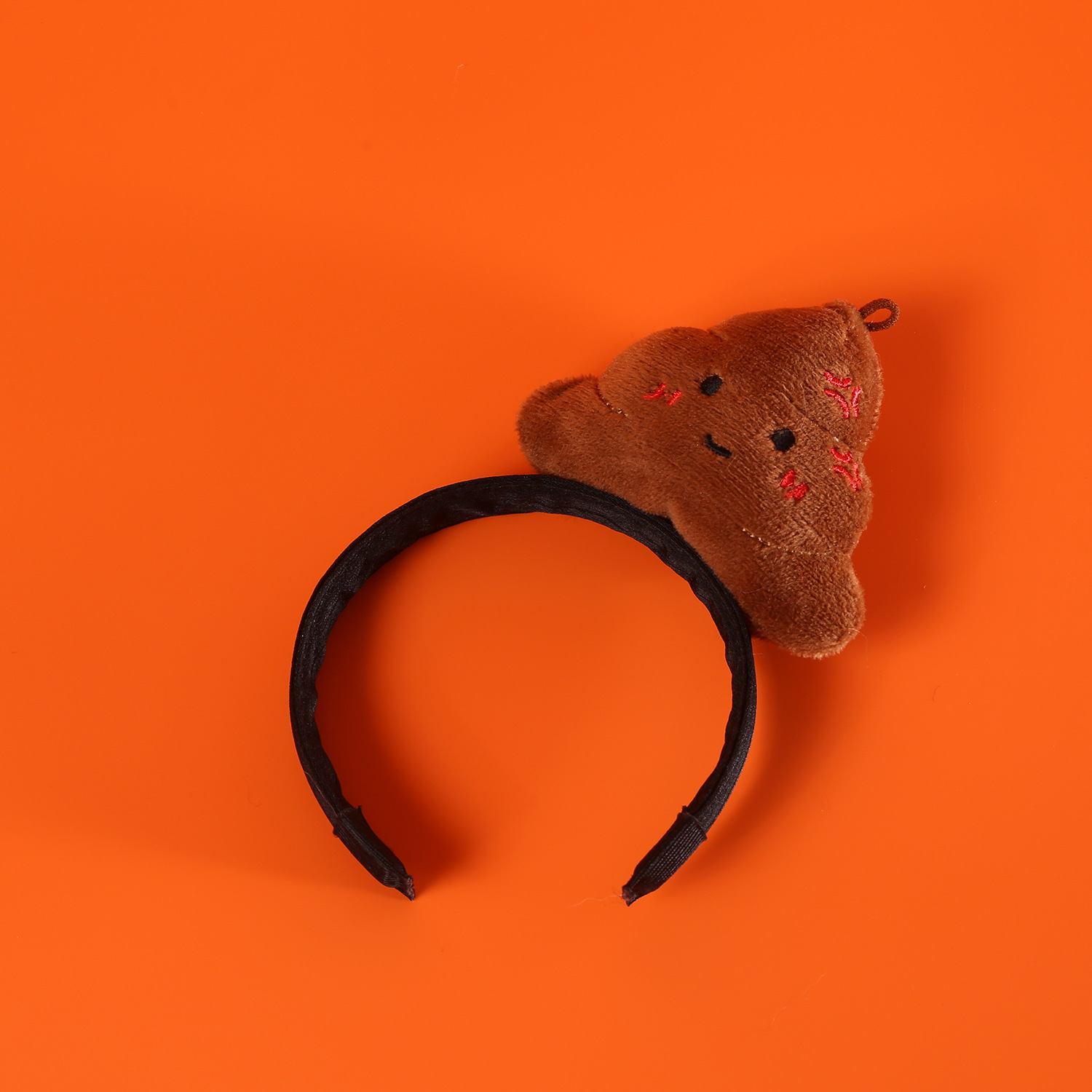 Mascotas extrañas heces inodoro de absorción de peluche para gatos perros comercio exterior cos muñeca de algodón accesorios toque de cabeza image 7