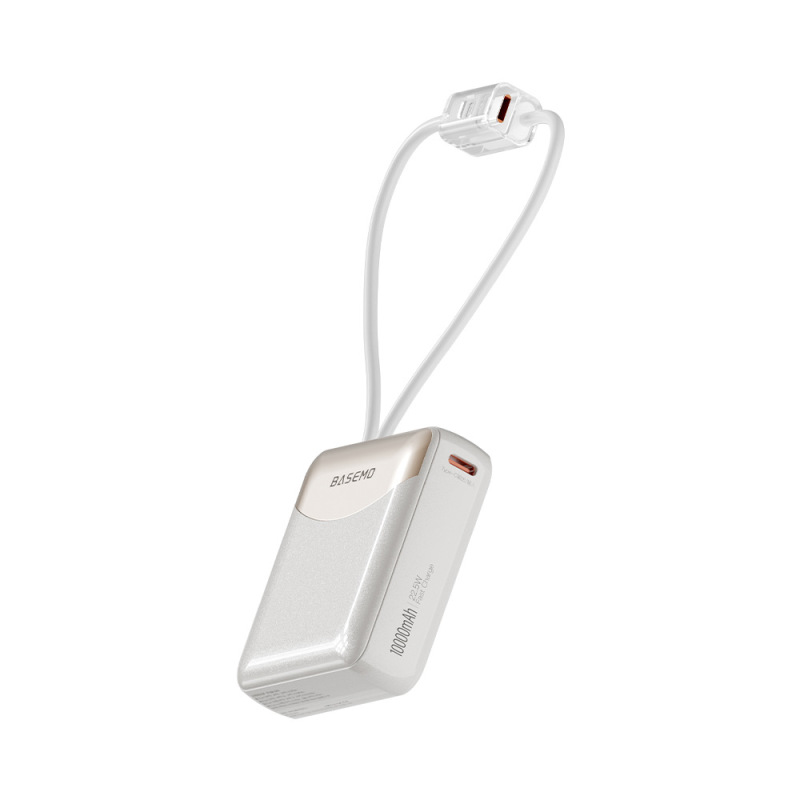 Beimo 10000 mAh ポータブル ストラップ パワーバンク、ダブルワイヤー付き、コンパクトでポータブル、飛行機に持ち込むことができます|undefined