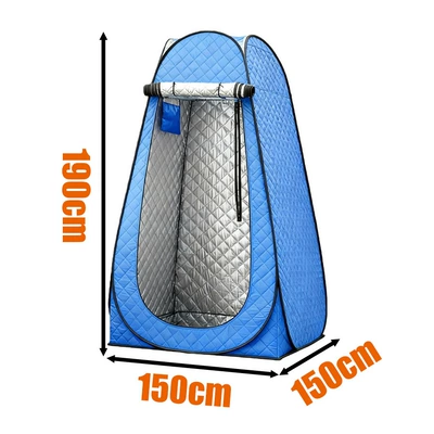 Avtomobil dam çadırları – use, thickened shower tent, shower - thickened-and-padded-double-blue-double-151519