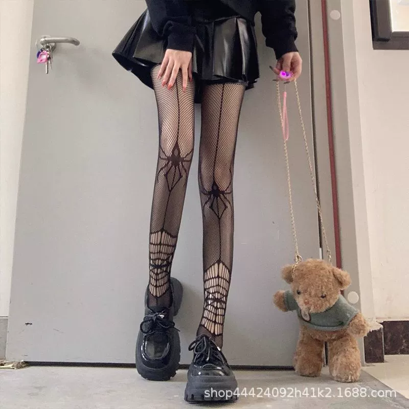 Black base tights, halloween, punk style