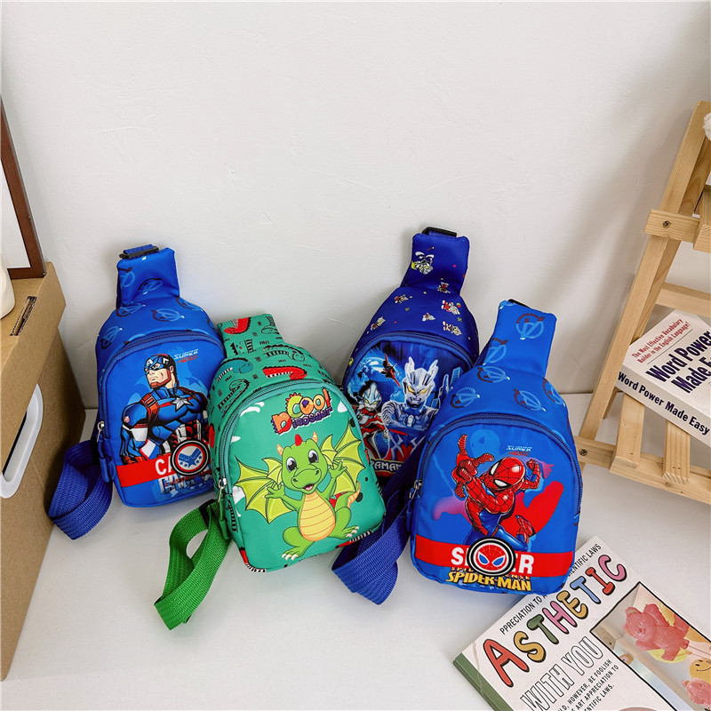 Cartoon cute children's bag toddler Baby casual coin purse fashion boys and girls fashion small backpack chest bag Cartoon cute children's bag toddler Baby casual coin purse fashion boys and girls fashion small backpack chest bag