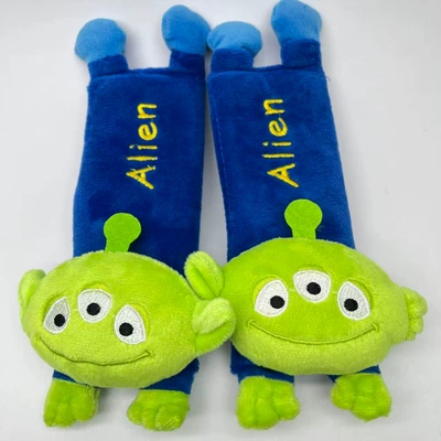 Seat belt shoulder pad: Shoulder Pad Cartoon 3D - three-eyed-boy-207cm