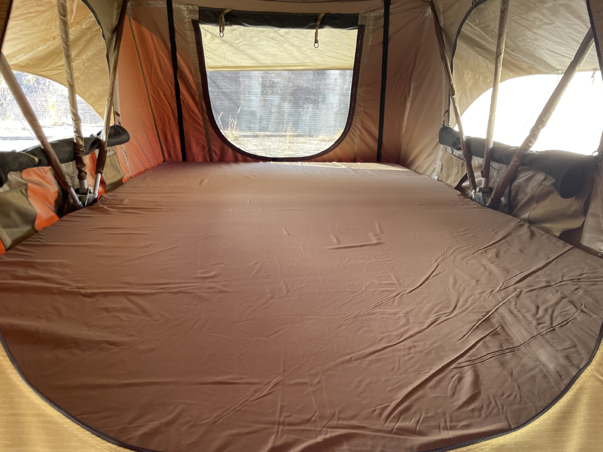 Leftover Foreign Trade Stock with Tags, Sold Out with No Restock, Outdoor Off-Road, Various Sizes, Long Car Roof Tent, Portable Car Tent