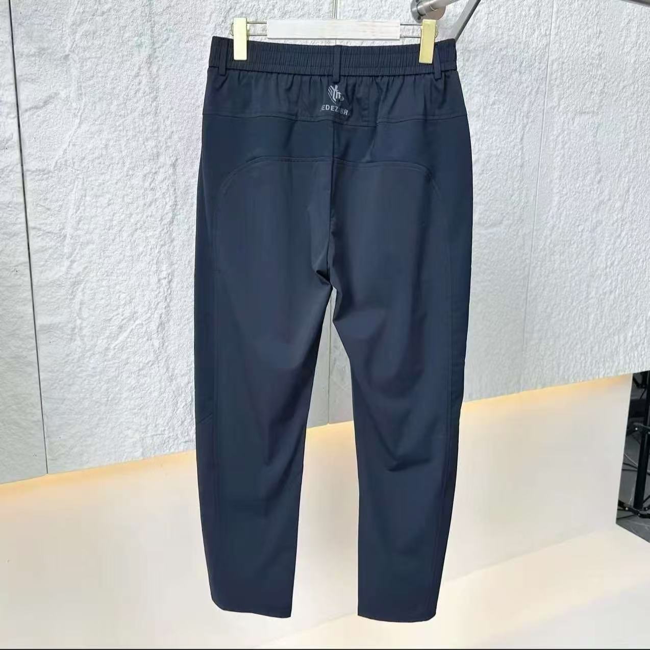 2025 Men's Spring and Summer New Ultra-thin Breathing Mesh All-match Fashion Sports Loose Trendy Breathable Casual Pants