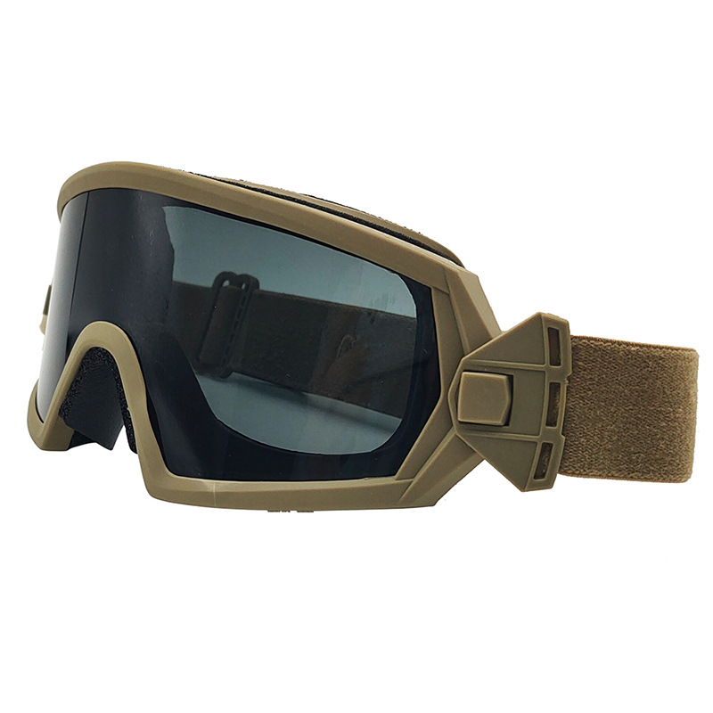 Gafas Protectoras Tácticas de Marco TPU y Lente PC Intercambiables para Tiro Táctico y Juegos CS