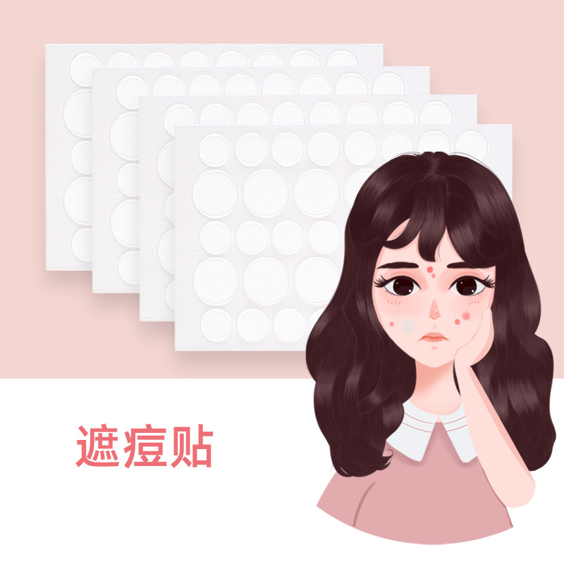 36-patch 24-patch invisible pimple patches transparent round pimple patches lightweight breathable day and night blackhead pimple patches