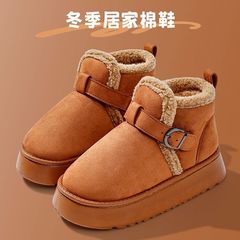 雪地靴女士2025新款秋冬季东北棉鞋加绒加厚皮毛一体防滑防寒棉鞋