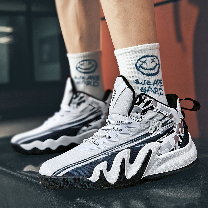 Chaussures de sport pour lycéens, chaussures en filet pour garçons et filles, chaussures de course décontractées pour enfants CuHK, chaussures de basket-ball pour hommes_voghion.com