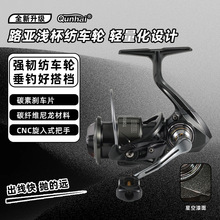 群海渔具OEM贴牌代工TORQUE系列无间隙渔轮渔具鱼线轮纺车轮
