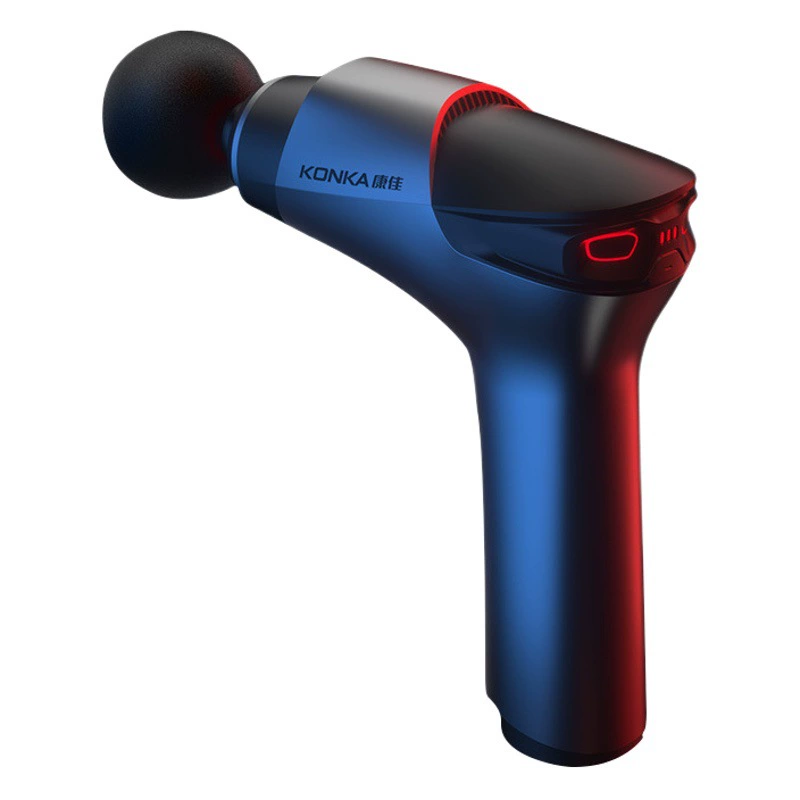Массажер Konka Fascia Gun Mini, вибрационный массажер для всего тела, расслабление мышц и меридианов, умная маска для шеи, 5-скоростной фасциальный массажер