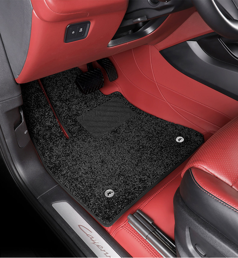 Suitable for Porsche Cayenne, Panamera, Macan 360 aviation soft-cover, custom-made, full-coverage car floor mats