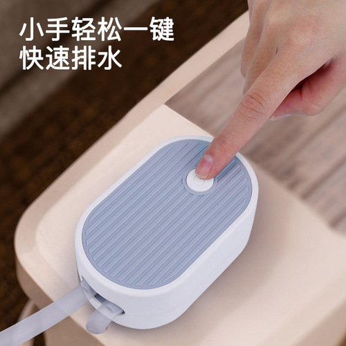 Smart electric tea set home tea tray drain pump Gongfu tea table water pump siphon ball coffee table drain pipe accessories