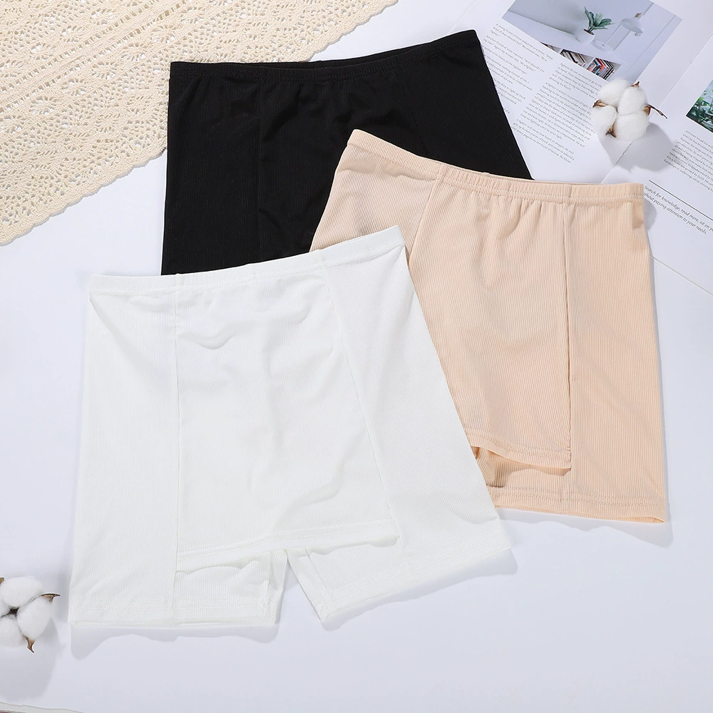 Летние ледяные шелки без следов леггинсы из трех точек для девочек JK юбка анти-лучезарные брюки Дышащие стройные шорты