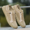 Footwear, breathable work trend sneakers for leisure, trend of season