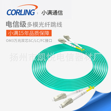 lc-lc万兆光纤跳线 SC-FC 万兆多模双芯OM3尾纤50/125 3米LSZH