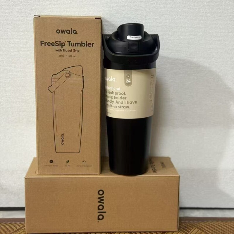 オワラと同じスタイルのフルーツカップ、30オンスのステンレス製車載カップ、直飲み保温カップ、持ち運び可能なハンドル付きスポーツウォーターボトル|undefined