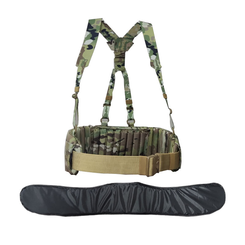防弹战术Molle腰带腰封军迷多功能迷彩尼龙背腰带户外运动腰带