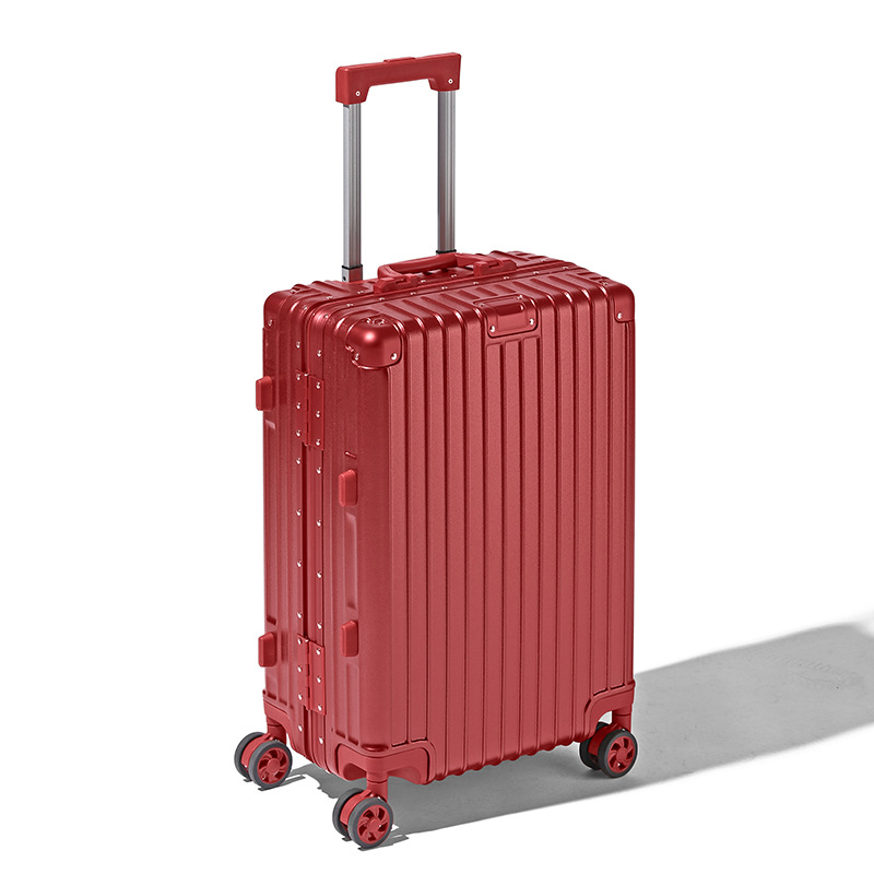 Maleta de bodas roja, maleta de boda, maleta de cuero, maleta de novia, dote, maleta completa, caja de tracción