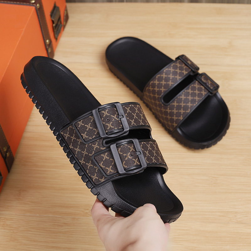 Plus Size Men's Slippers European And American Style Soft Soled Sandals For Indoor And Outdoor Use New Summer Design_voghion.com