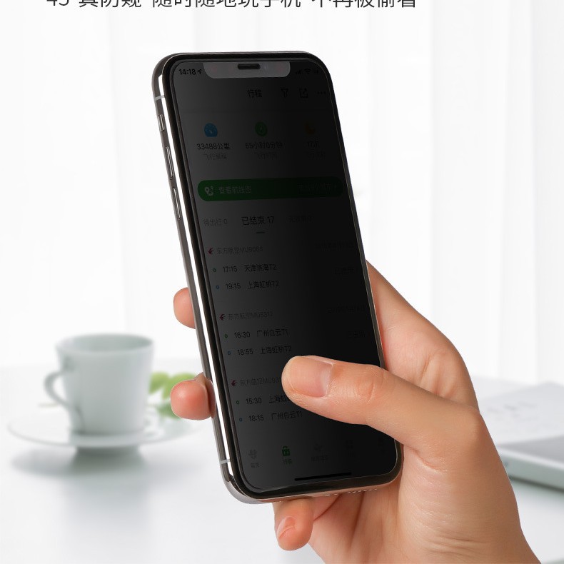 Full Screen Anti-Peep Film for Huawei P30 NOVA6 Tempered Film Honor 20i Anti-Peep Mate 70 Mobile Phone Film