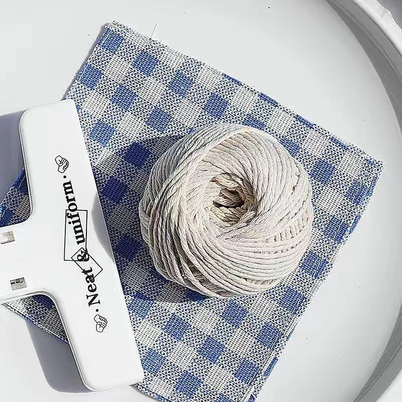 블루 그리드 매트 + 면 로프 + 흰색 흡입 컵 클립