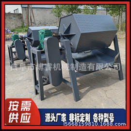 抛光除锈机图片 现货六角滚筒研磨机 销售去毛刺滚筒抛光机