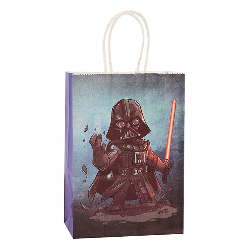 Звездные войны серии Крафт-бумага сумка Cross Border Горячая партия Дети партии ручной подарок сумка