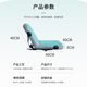 Inflatable Brushed Cushion Surfboard Sup Paddle Board Seat Portable Foldableing Canoe Kayak with Backrest Cushion