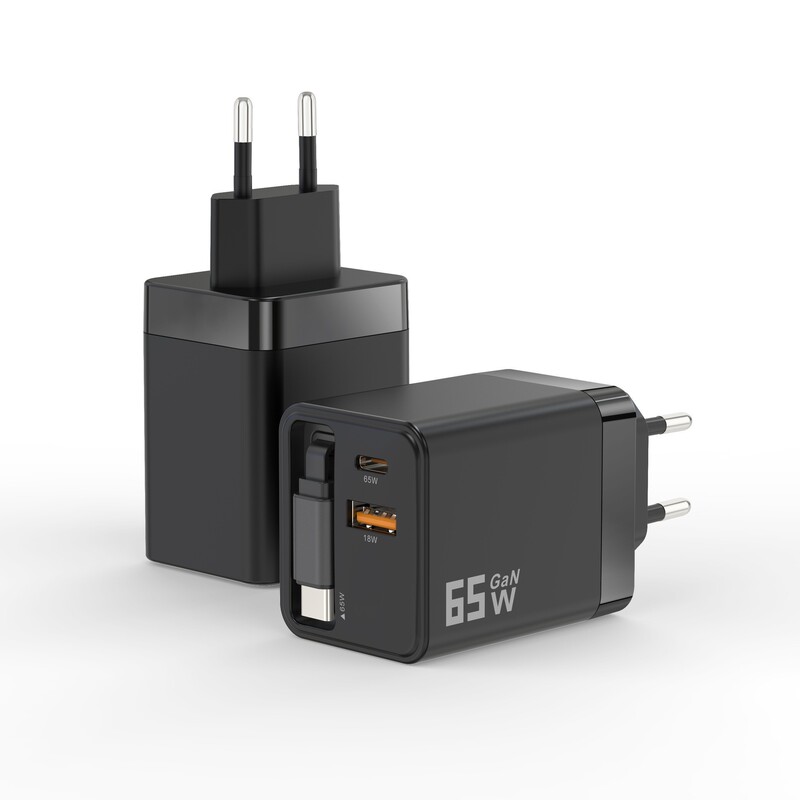 PD40W 窒化ガリウム充電器には、Apple 16 携帯電話 PD 充電に適した伸縮式ケーブル PD65W 高速充電ヘッドが付属しています|undefined