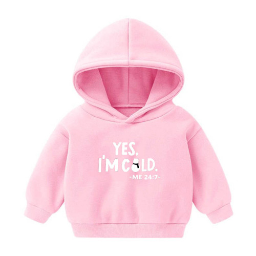 Huyhui 3 Leisure Hooded Sweatshirt, Fashionable and Versatile, Cute Kids' Sporty Sweatshirt