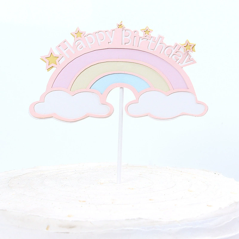 English Birthday Happy Cartoon Balloon HB Love Gift Box Birthday Happy Cake Account Crown Crown милые звезды