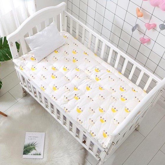 Pure cotton baby mattress, kindergarten bedding, children's mattress, baby nap blanket, patchwork mattress, and mattress with nails