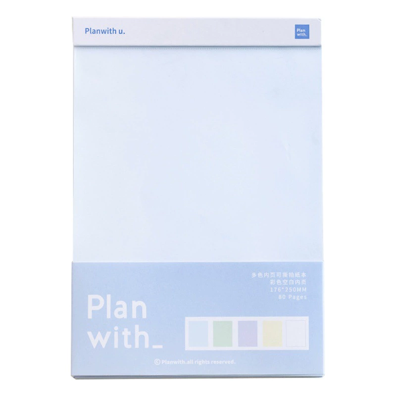 Серия RosyPosy Only, разрываемая бумага, 5-цветный план внутренней страницы, утолщенная Нижняя подкладка для блокнота