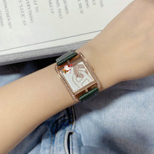 微商爆款女表锚链图H型系列皮带手表一件代发批发外贸