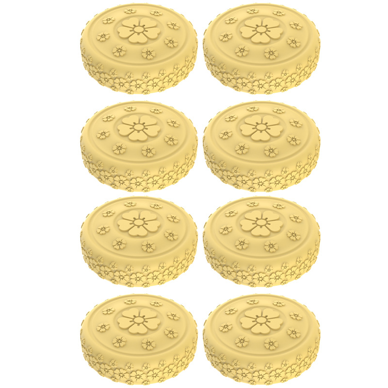 Caster shoesスーツケースホイールシリコン保護カバー耐摩耗性全包スーツケースホイールシリコン保護カバー