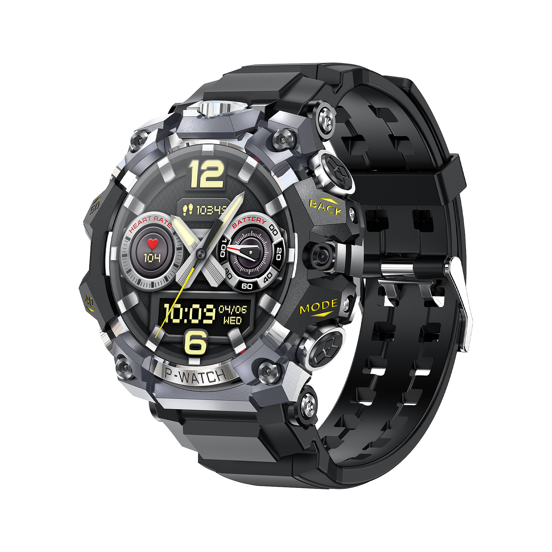 Reloj Inteligente Q668 con Tarjeta SIM 5G para Comunicación Global, Pantalla de 1.52 Pulgadas, Descarga Independiente Casio + Funciones de Video, Foto y Llamadas