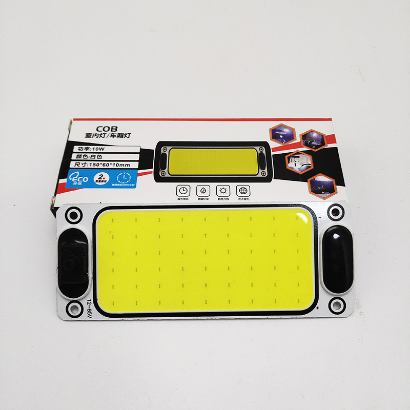54 Lamp Cob Compartment Interior Light 12V-85V Universal Car Rv Ceiling Light Car Truck Interior Reading Light