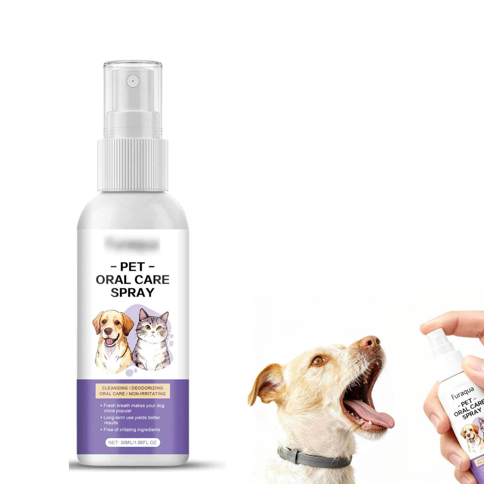Pet Dental Spray,宠物牙齿护理喷雾清新口气
