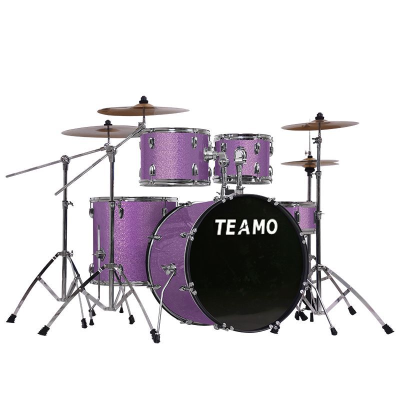 Batería para adultos, nivel profesional, juego completo de batería de jazz para niños, instrumento musical, uso doméstico, se puede instalar en casa