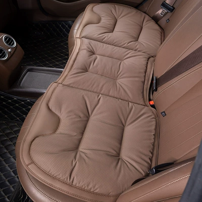 seat cushion perforated breathable original car, Four Seasons Pad - back-row-long-padsingle-piece-chestnut-brown-unlabeled-clean-version