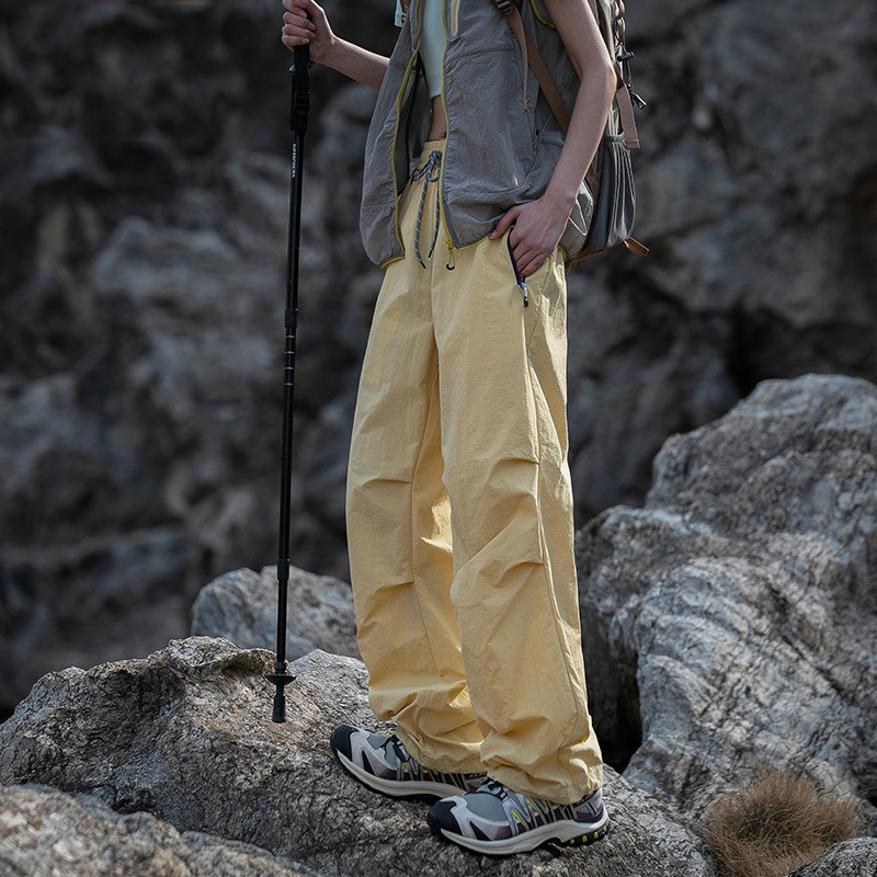 Light yellow [three-proof technology] summer style