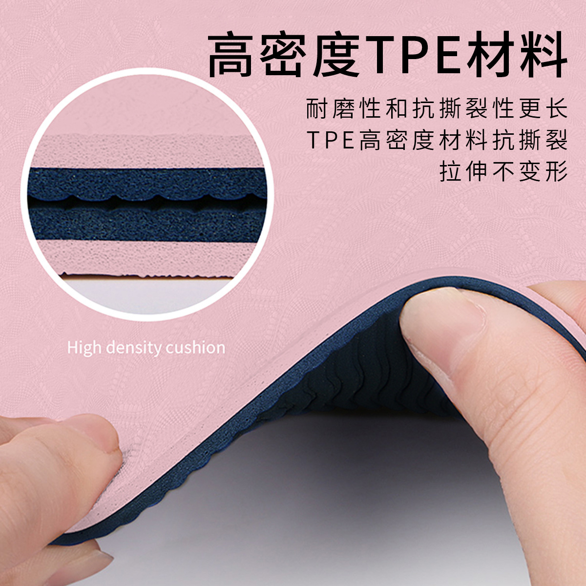 Fábrica de almohadillas de yoga al por mayor 40 * 60cm almohadillas de meditación invertidas mini almohadillas de soporte de tamaño pequeño almohadilla de yoga antideslizante