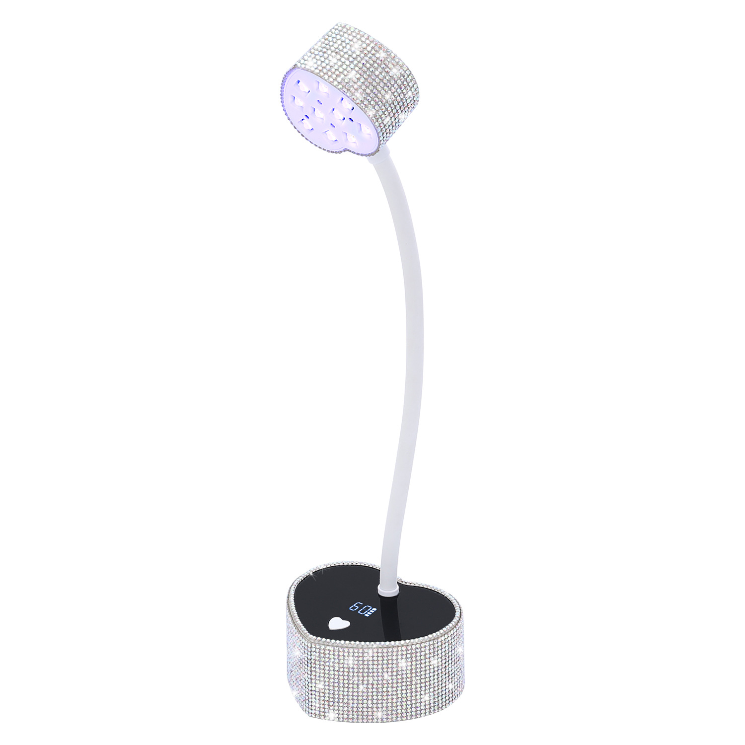 10 LED boncuklu depolama jeli ile sınır ötesi özel masaüstü manikür lambası tedariki çabuk kuruyan fototerapi makinesi manikür lambası