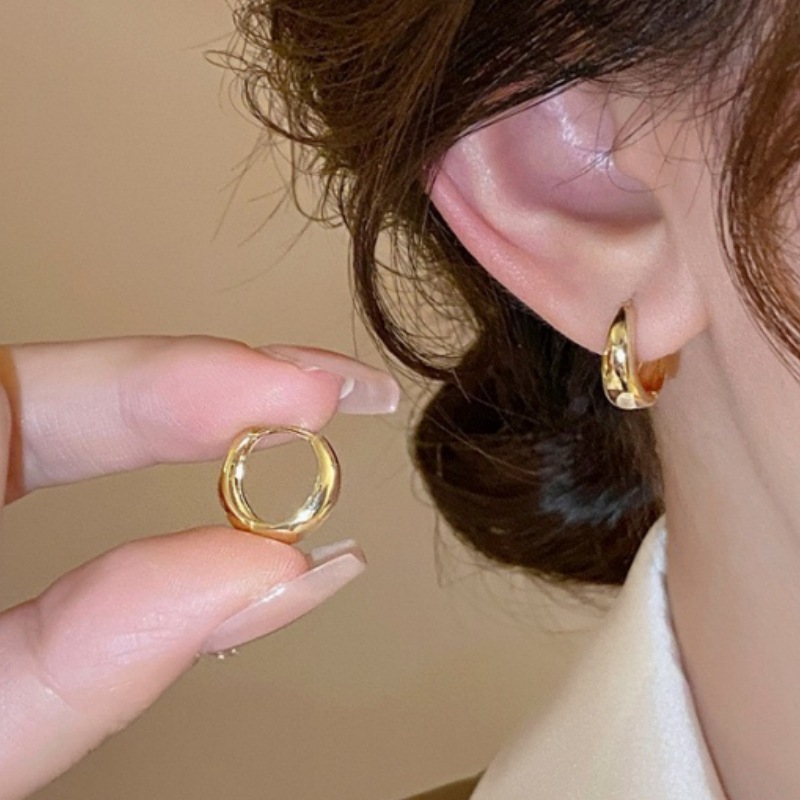 trend universal small sophisticated fashionable geometric earrings…
