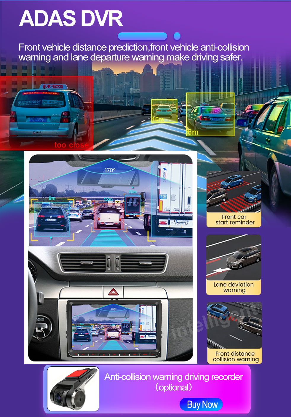 9 inch Volkswagen dedicated Android car navigator GPS Bluetooth HD large screen reversing image wireless carplay