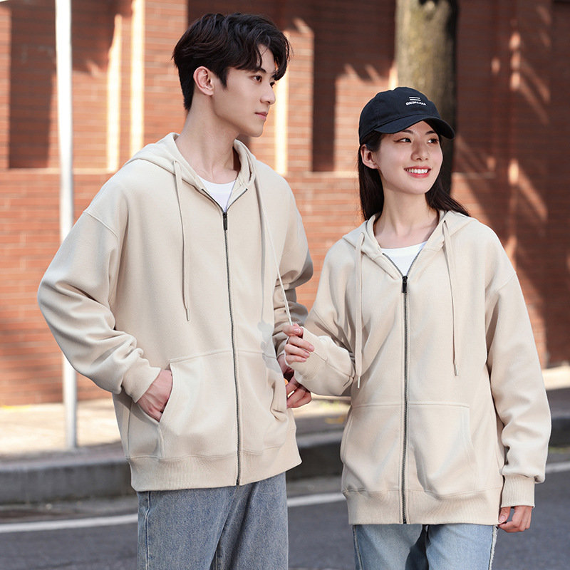 봄과 가을 외부 스웨터 느슨한 캐주얼 솔리드 컬러 스웨터 남성용 코트 후드 카디건 스웨터 남성용 트렌디 브랜드