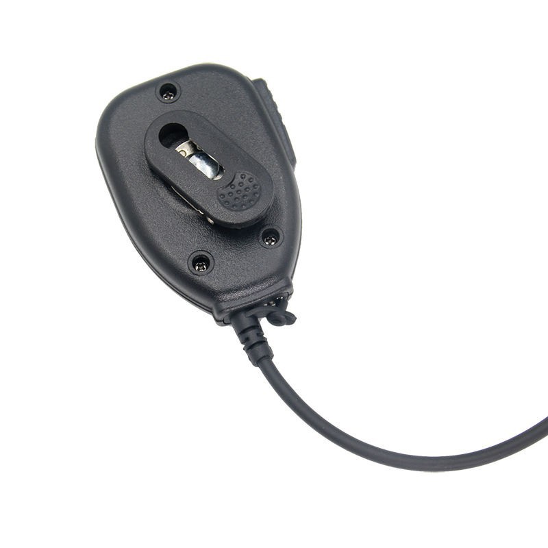 Baofeng intercomunicador impermeable con lámpara de mano y hombro, abrazadera giratoria Baofeng 9R / A58 / 9700 universal