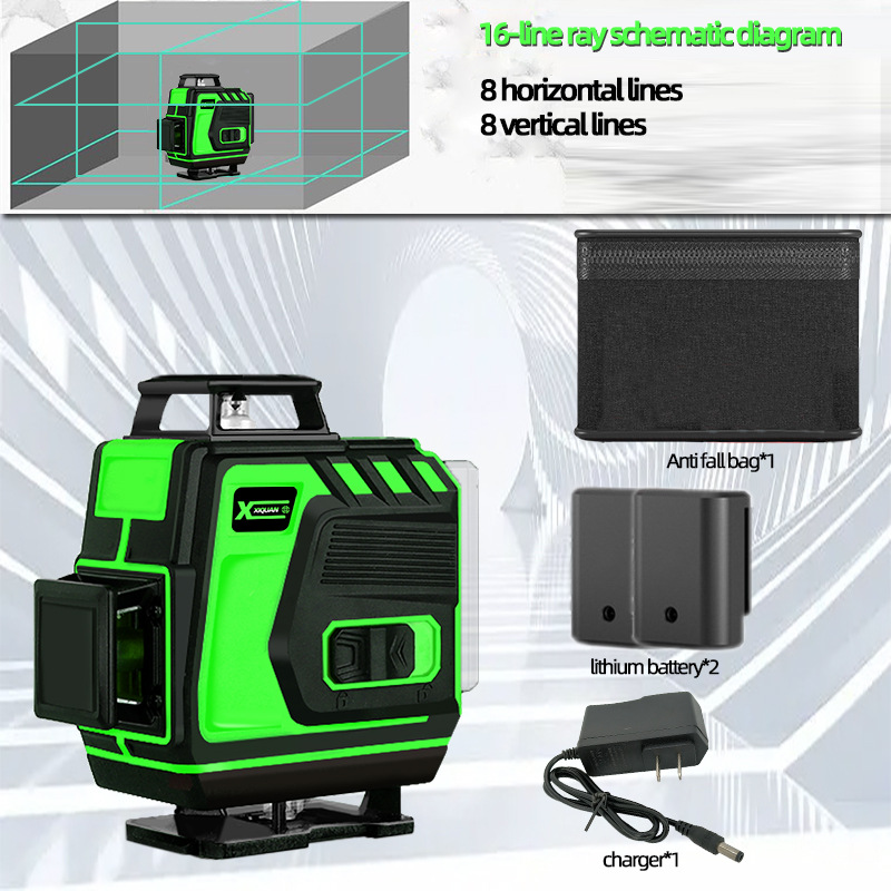 모델 B, 16줄, 배터리 2개, 충전기 1개 [낙하 방지 가방]