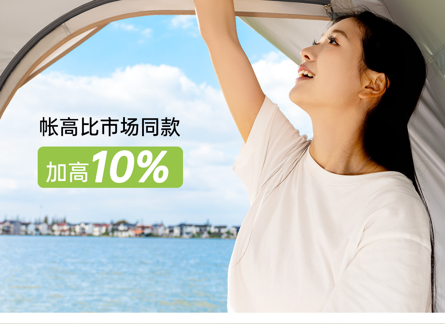 Popular distribution product: Fully automatic, quick-open, no-assembly required, suitable for home use, rainproof, sun-shading, thickened tent set for beach and camping